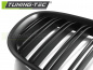 Preview: Upgrade Sportgrill Nieren für BMW 7er F01 09-15 matt schwarz in Doppelsteg Design